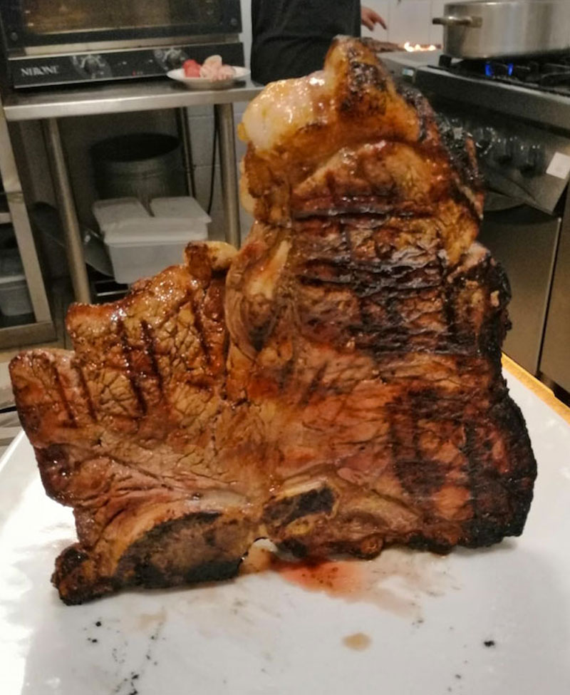 Mangiare Bistecca Fiorentina Siena